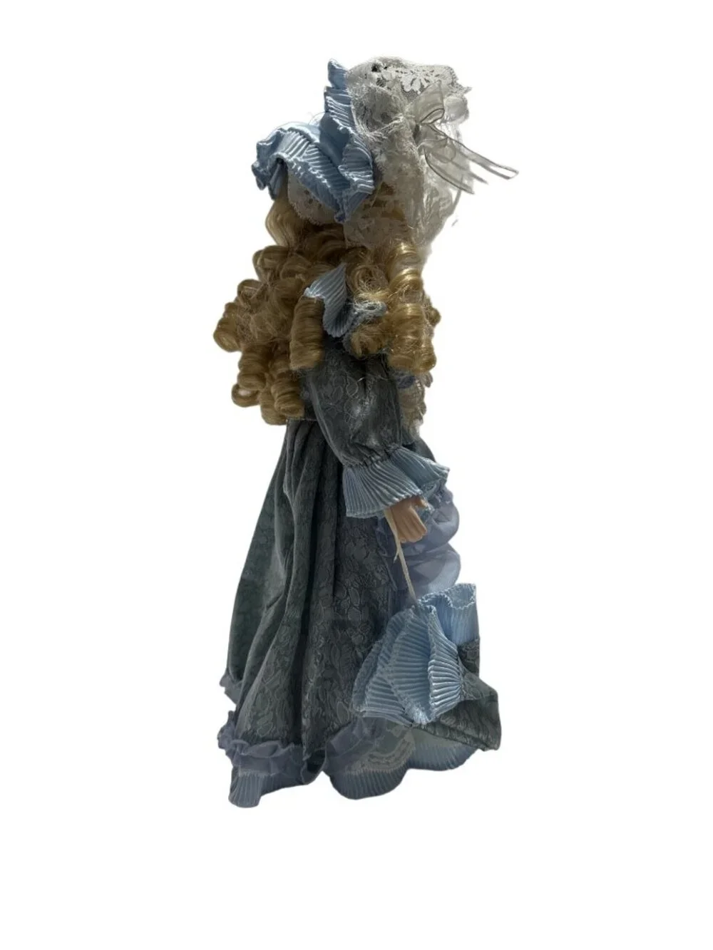 Cathay Collection Barbara Limited Edition Porcelain Dolls Blue Dress